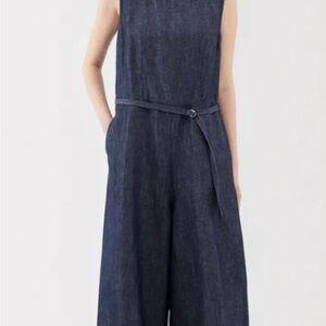 Muji Women’s Hemp Denim Jumpsuit